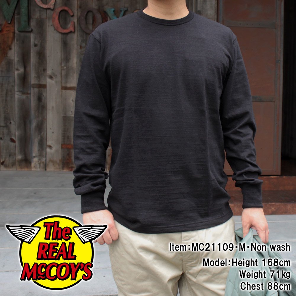 조맥코이 골지 긴팔 티 셔츠 JOE McCOY ATHLETIC L/S LOOP - 상세 이미지 3