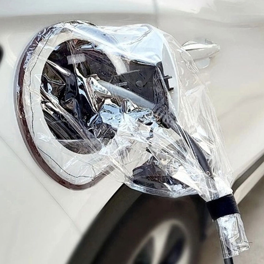 PVC 전기차충전기커버 덮개 방수 빗물 감전방지