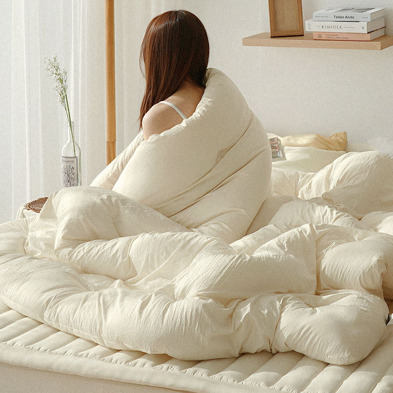 부들부들 부드러운 워싱 마이크로 정품 먼지없는 알러지케어 사계절 차렵 이불 SS