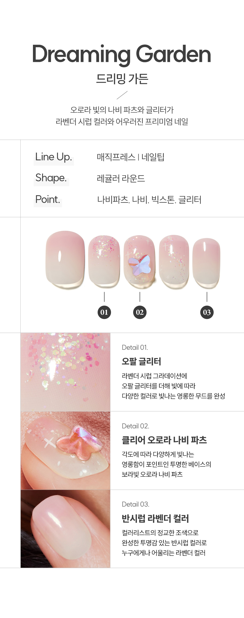 Dashing Diva Dreaming Garden Floral Detail