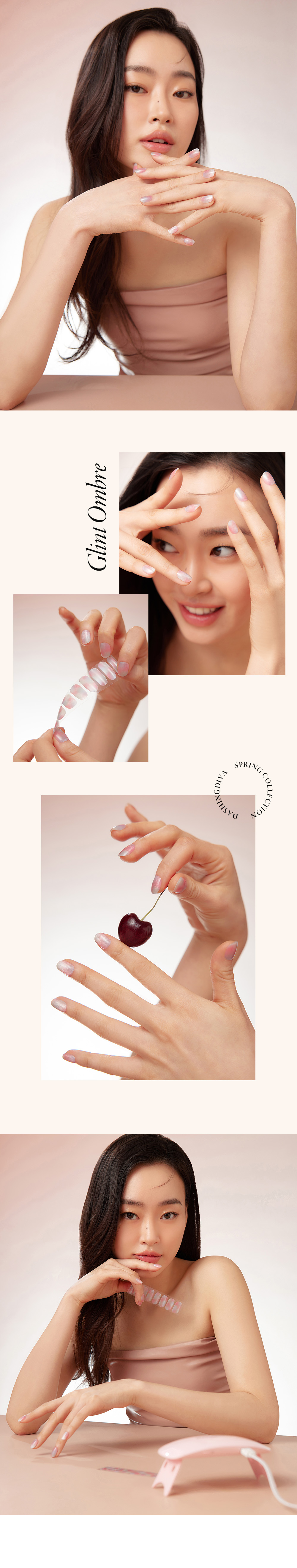 Dashing Diva Glint Ombre Style Shot