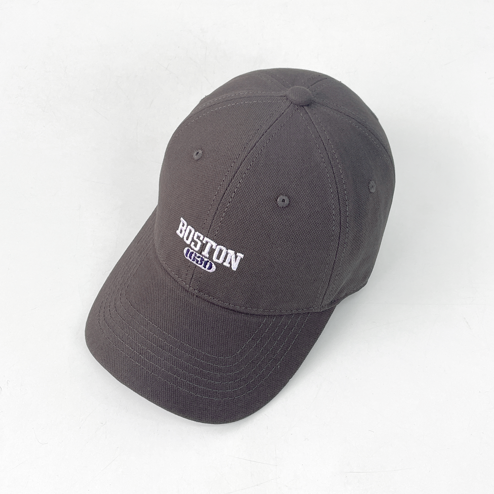 BOSTON 1630 코튼면 남자여자 야구 볼캡 모자 - 상세 이미지 4