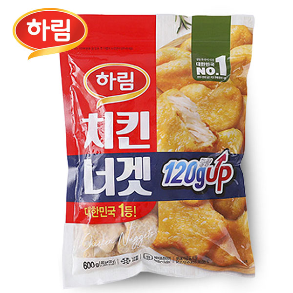 하림 치킨너겟 600g : 푸드뱅크주식회사