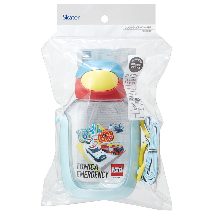 스케이터 토미카 캐릭터 원푸쉬 스트로 보틀 530ml PDSH6DX - 주방·식기 - 하카타몰
