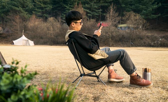 노스피크 의자 경량 크로스 체어 캠핑 로우 - 상세 이미지 3
