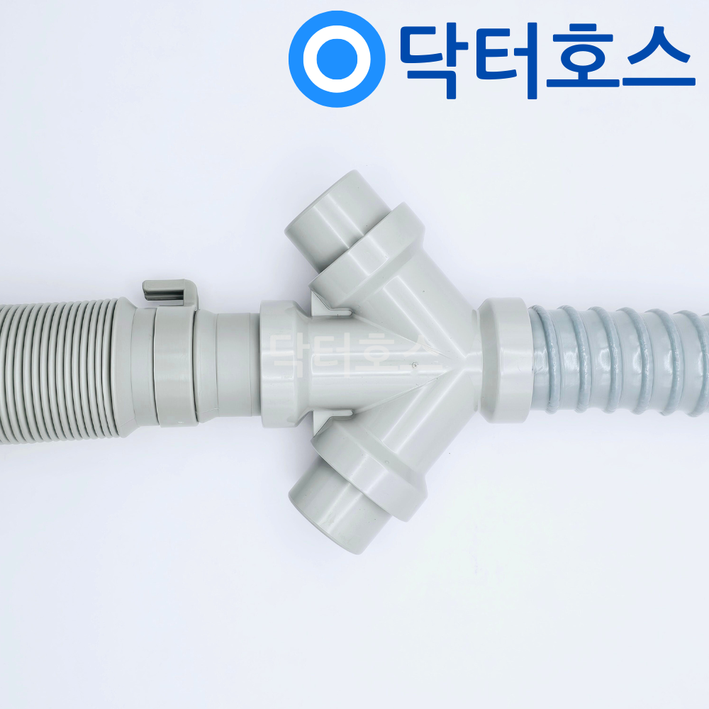 세탁기 배수호스 연결 연장 W 연결캡 통돌이 드럼 워시타워 아기사랑 어댑터 부품 - 상세 이미지 3