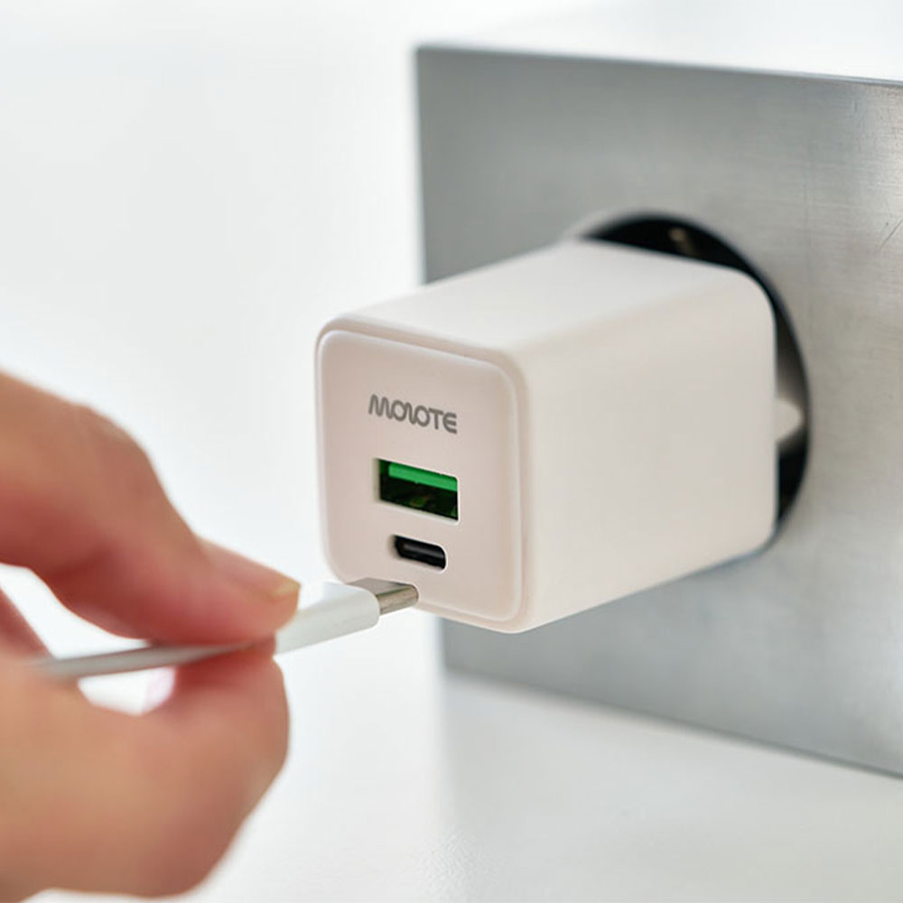 모노트 30W 멀티 C타입 고속충전기 어댑터+CtoC 100W 초고속 충전케이블