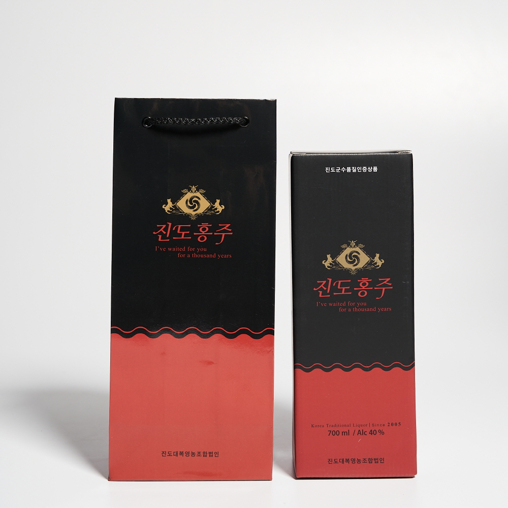 진도홍주 대복 40도 700ml 07호 지초주 (케이스, 쇼핑백 포함) - 상세 이미지 4