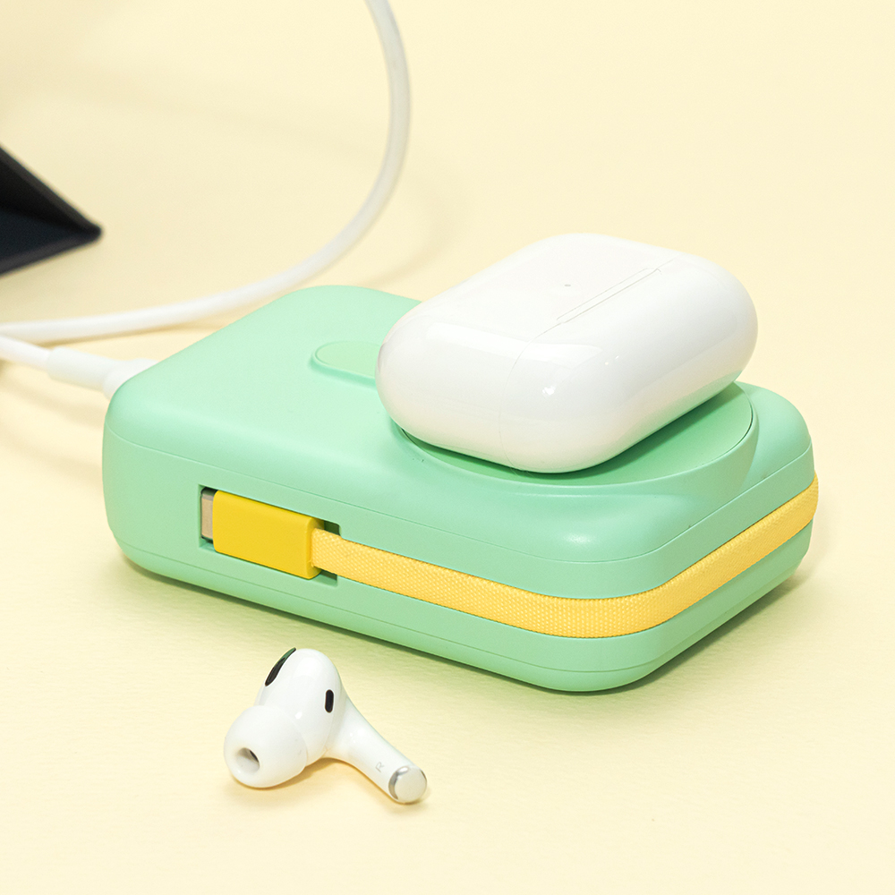 카카오프렌즈/니니즈 케이블형 맥세이프 고속충전 보조배터리 20000mAh, 죠르디 - 상세 이미지 2