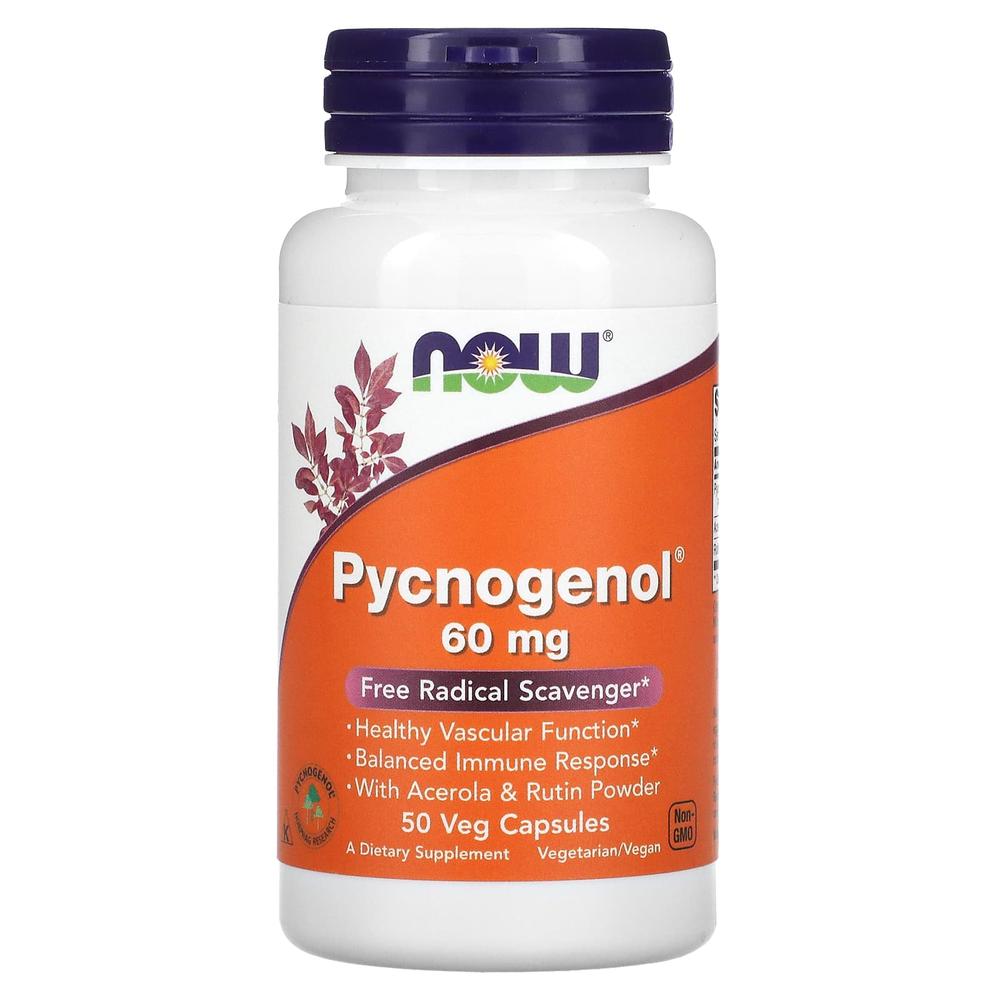 나우 피크노제놀 60mg 피크제놀 프랑스 해송나무 50정 - 상품 이미지
