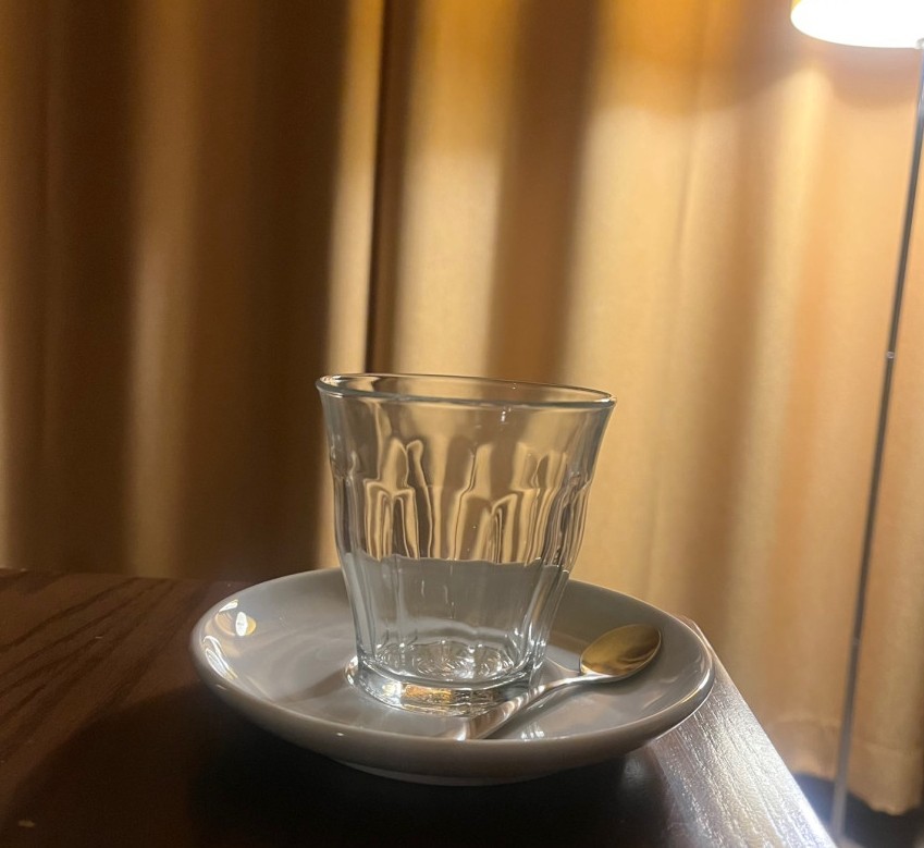 내열유리컵 플랫화이트잔
