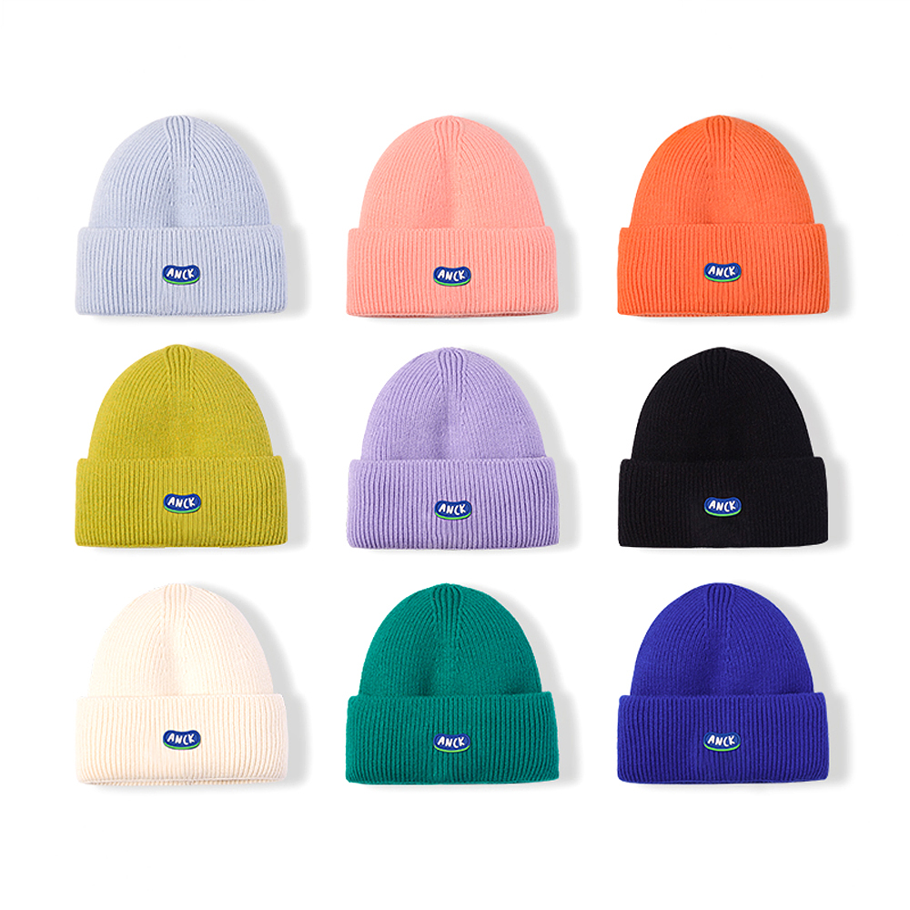 봄 가을 비니 남성 여자 얇은 니트 숏비니 모자