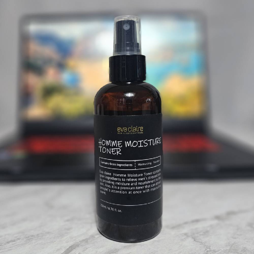 에바끌레르 남성화장품 남자스킨 옴므 모이스처 토너 200ml - 상세 이미지 4