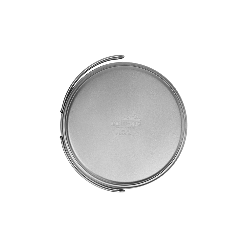 AMG 티타늄 코펠 1250ml 캠핑 반합 쿠커 백패킹 +WB비너