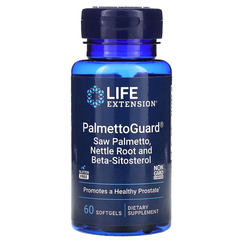 라이프익스텐션 PalmettoGuard 쏘팔메토 베타시토스테롤 60정 (2개) - 상세 이미지 2
