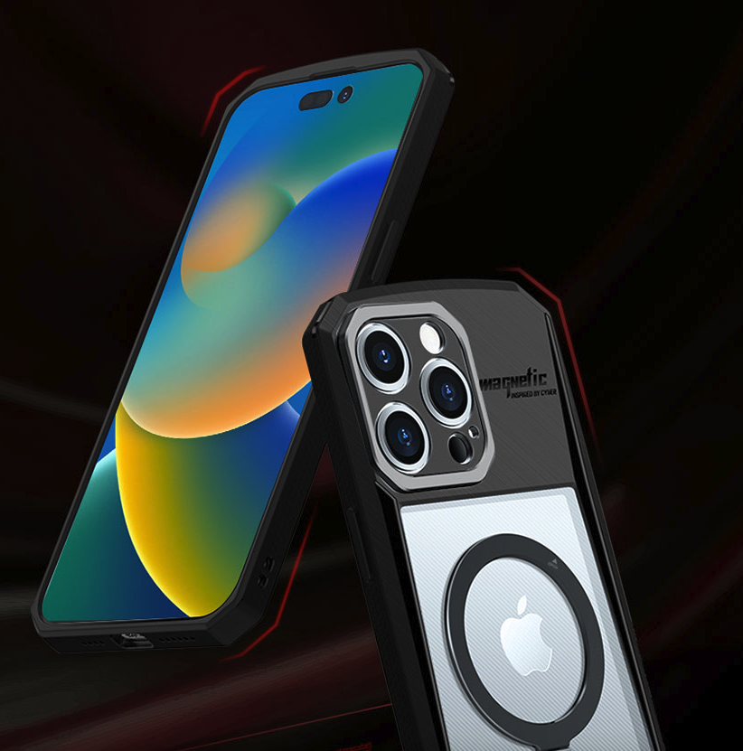 아이폰15 프로 맥스 케이스 맥세이프 풀커버 범퍼 아머 - 상세 이미지 5