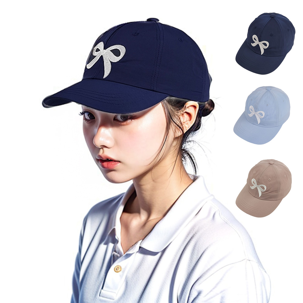 나일론 볼캡 바스락 워터파크 모자 볼캡 여성 여름 방수 캡모자 - 상품 이미지