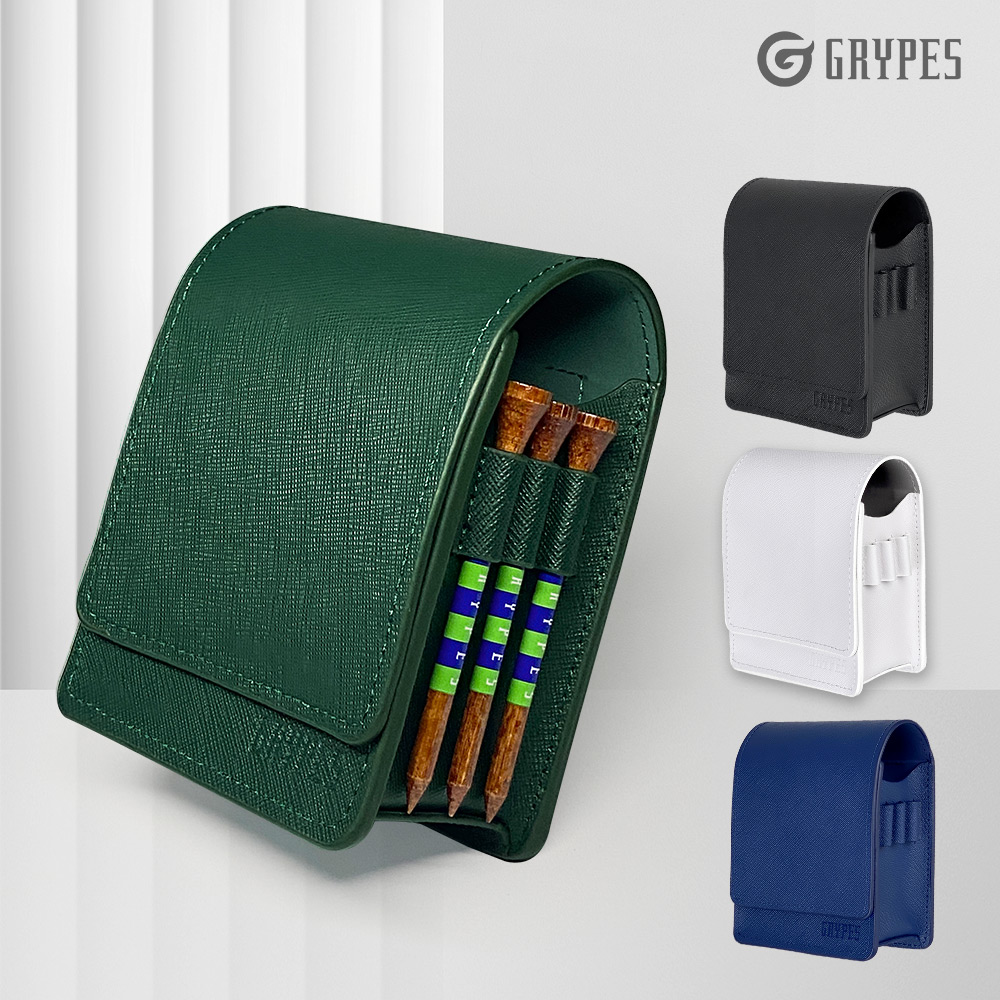 그리피스 골프 거리측정기 케이스 천연가죽 클립형 벨트형