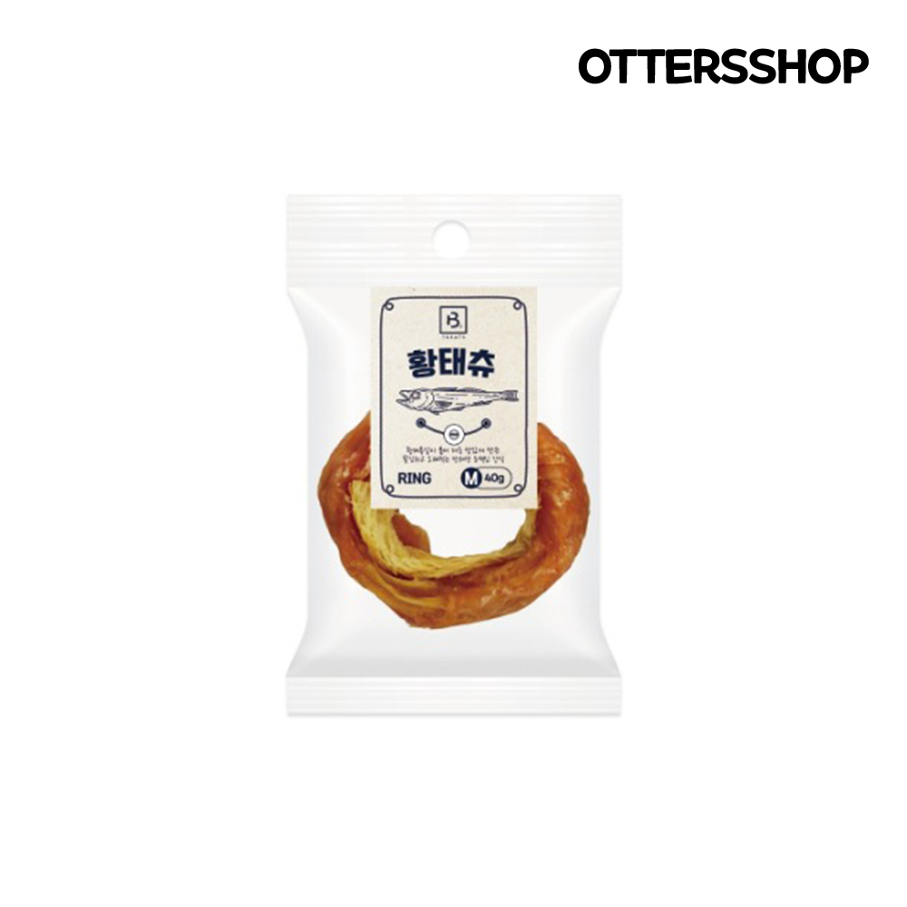 브리더랩 강아지 스트레스해소 반려견 간식 황태츄링 S,M - 상세 이미지 2