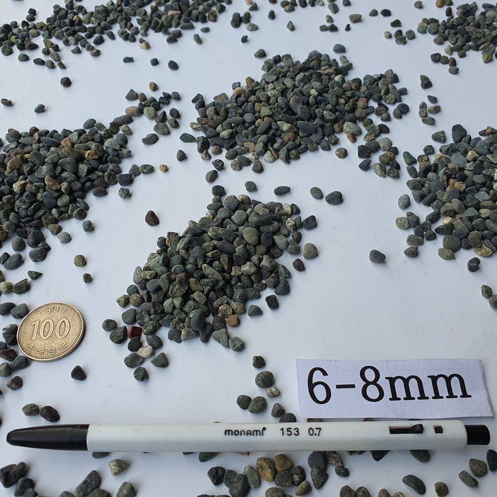 다바오흑사 3.5kg(1봉) 바닥재 여과사 수조장식 화분자갈 콩자갈 인테리어장식자연흑사 - 상세 이미지 5