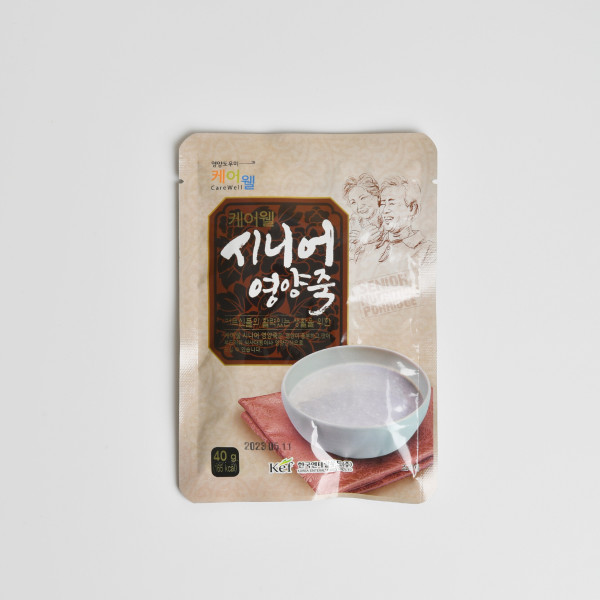 간편식 즉석식품 케어웰 시니어영양죽 40g 90포 어르신 환자 영양죽 노인영양식 할머니 할아버지 영양간식 식사대용 미음죽 : ss럭스