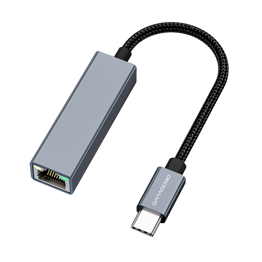 바라보고 USB C타입 기가비트 랜카드 RJ45 유선랜 1000Mbps DK01 - 상세 이미지 2
