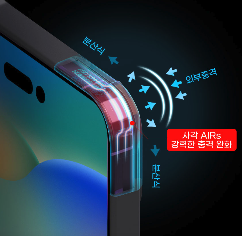 아이폰15 프로 맥스 케이스 맥세이프 풀커버 범퍼 아머 - 상세 이미지 3