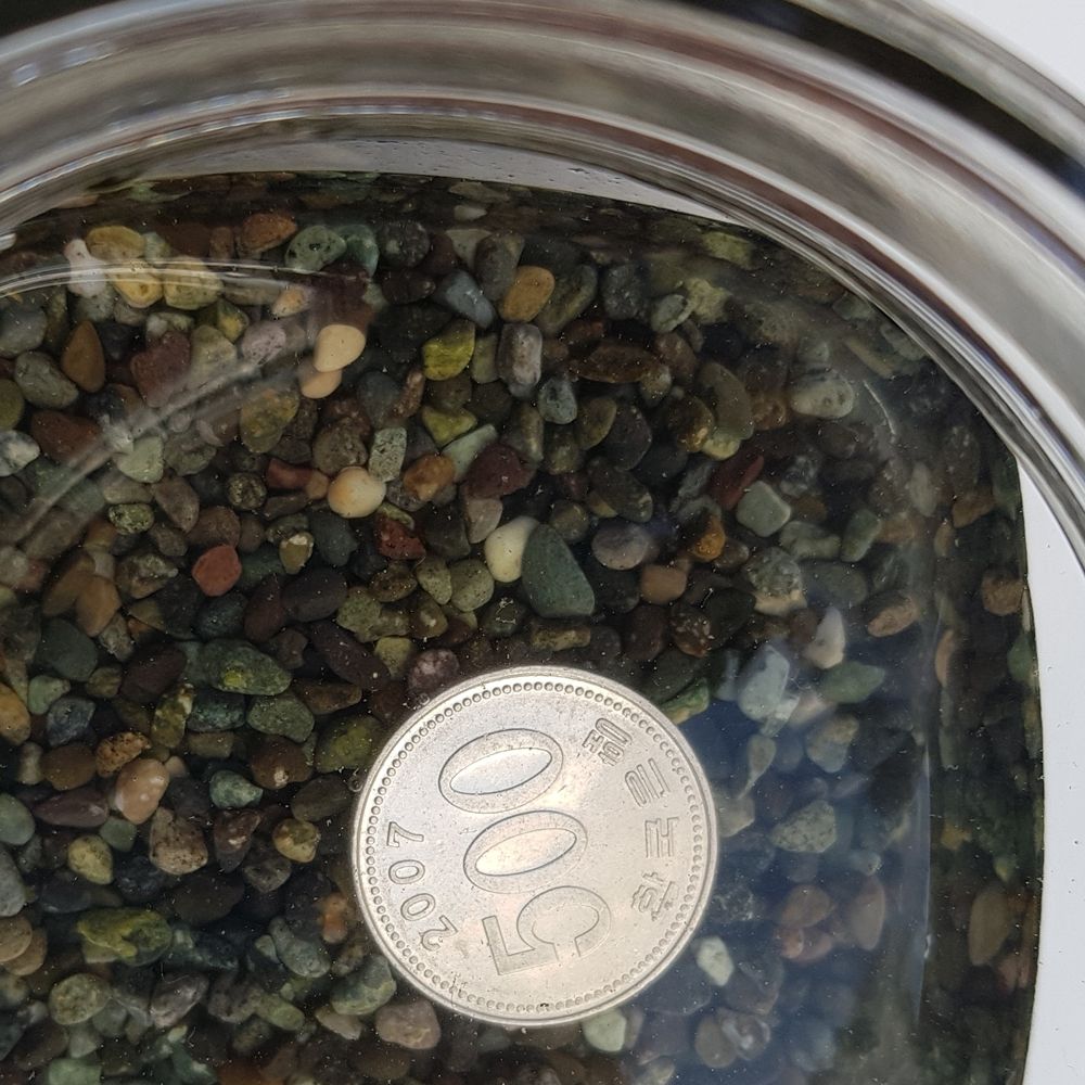 다바오흑사 3.5kg(1봉) 바닥재 여과사 수조장식 화분자갈 콩자갈 인테리어장식자연흑사 - 상세 이미지 4