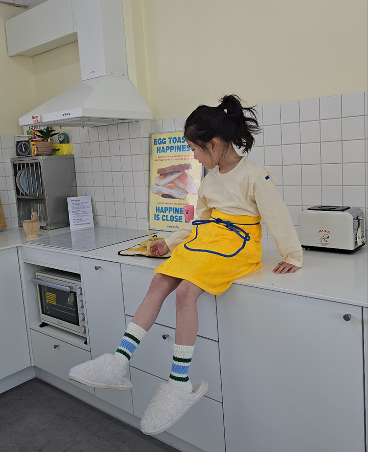 무지 타월 수건 앞치마 에이프런