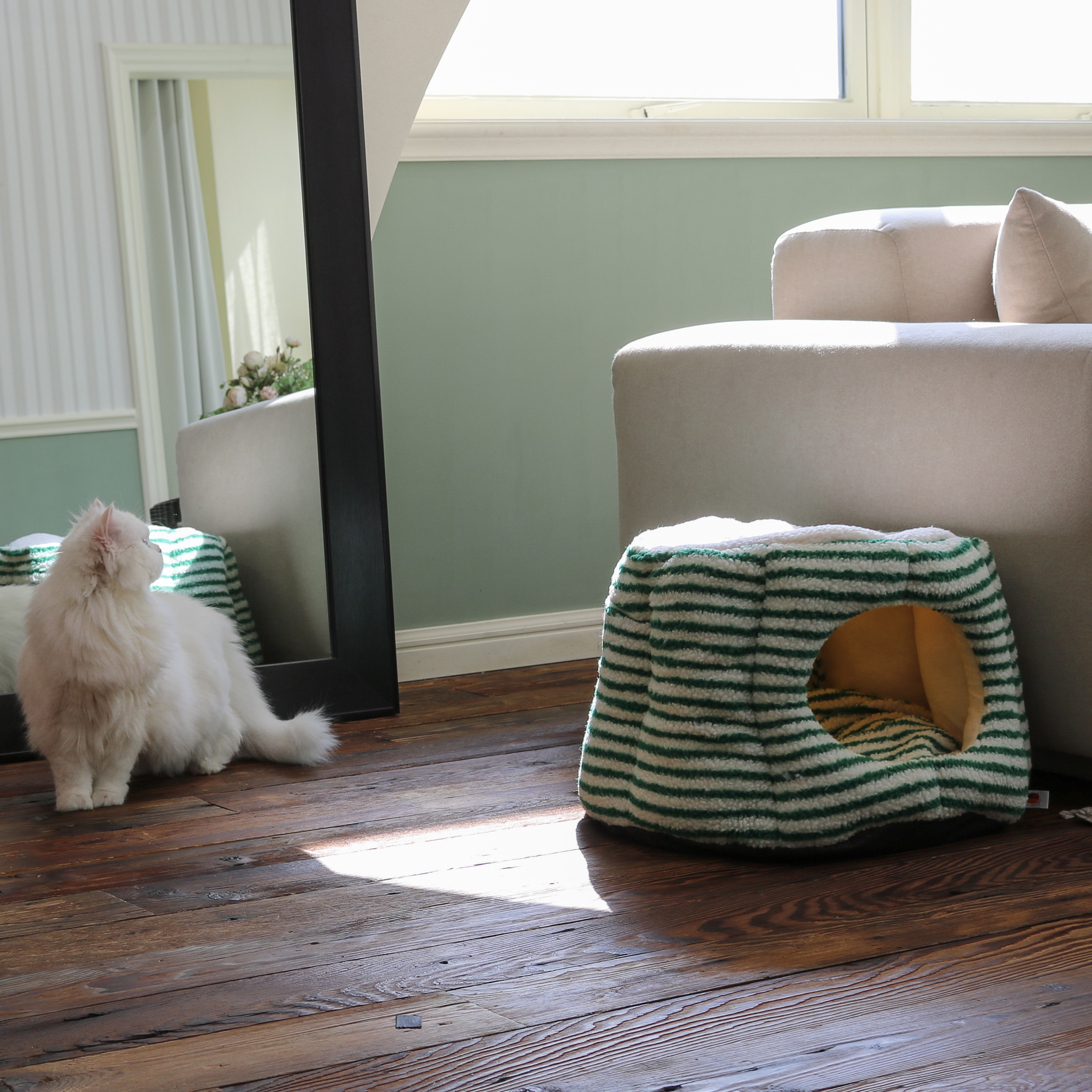 가티가티 고양이 숨숨집 텐트 하우스 강아지 집