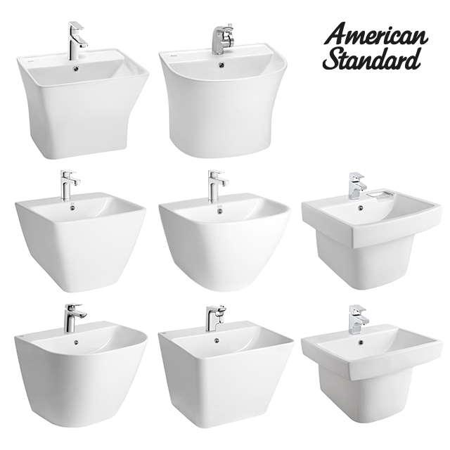 아메리칸스탠다드 반다리 일체형 세면기 10종 American Standard - 상품 이미지