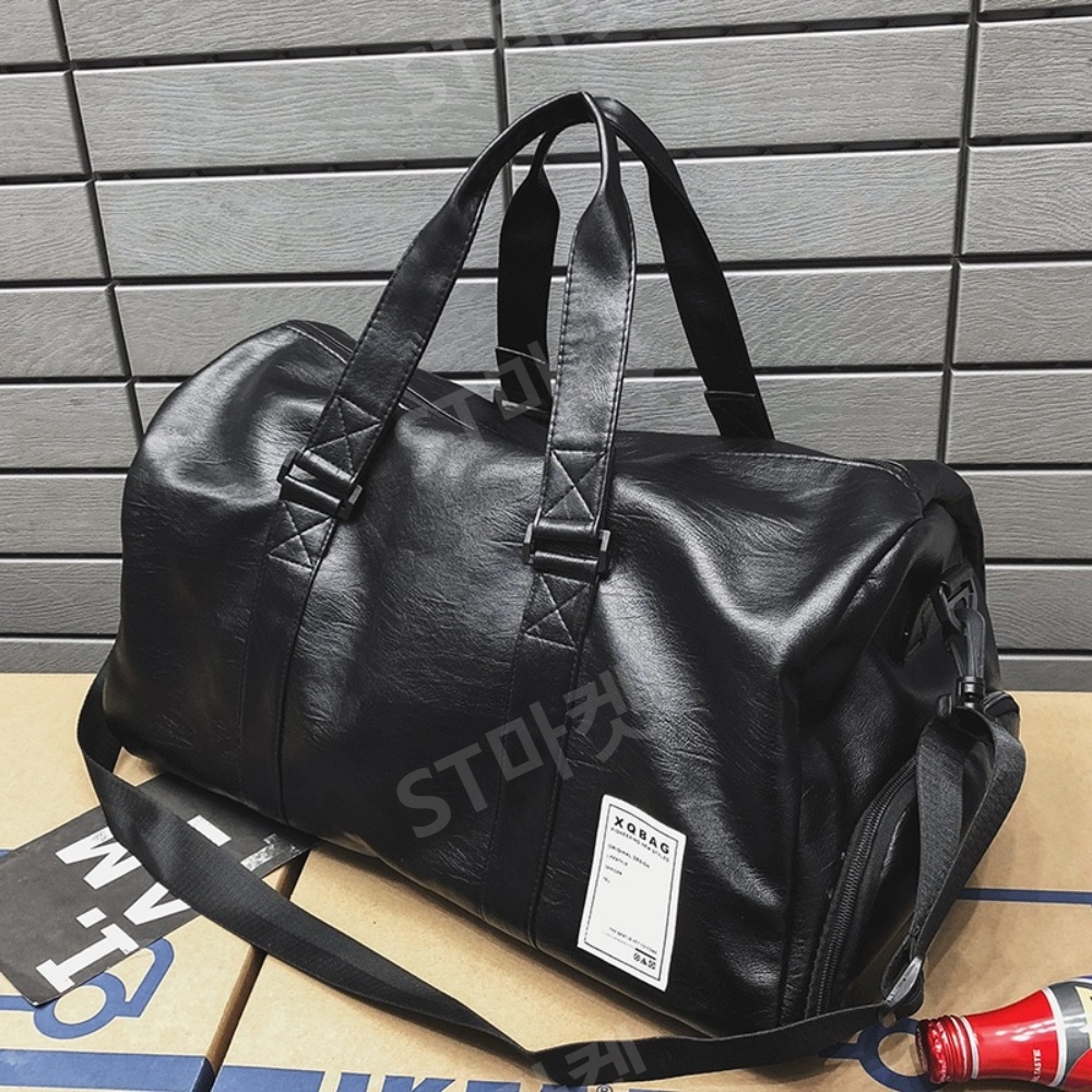 스포츠 피트니스 가방 PU 건식 습식 분리 훈련 가방 자라st 대용량 여행용 수하물 보관 - 상세 이미지 2