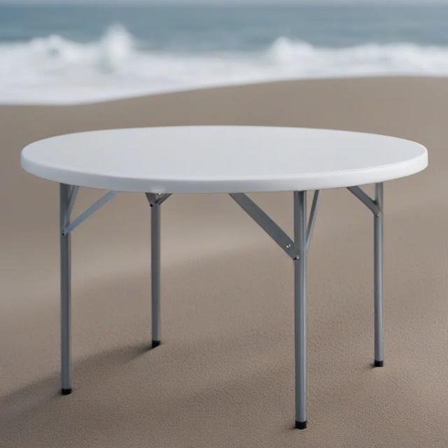 접이식 원형 탁자 접이식 테이블 박람회 테이블 플리마켓 테이블