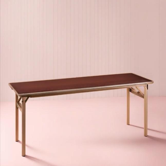 파스텔 튼튼한 접이식 테이블 1800x900 박람회 테이블 전시회 테이블