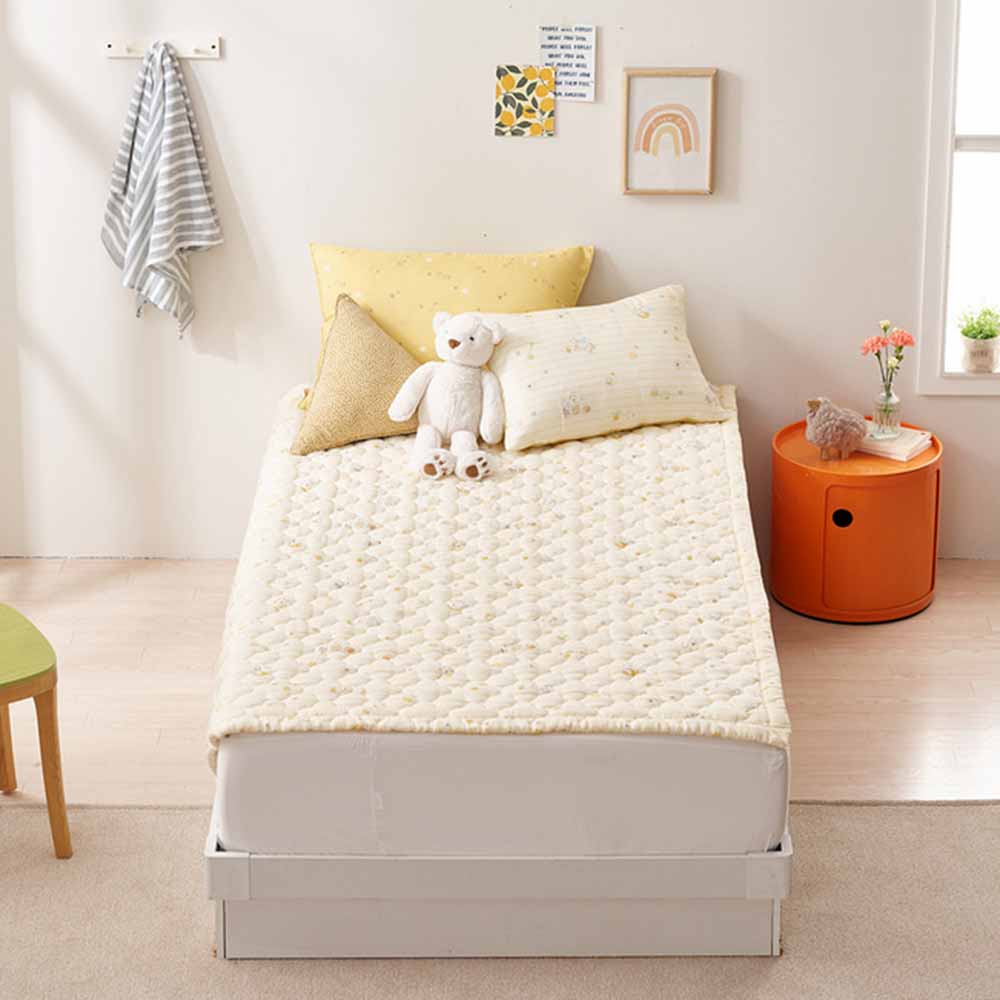 레노마홈 디즈니 모달 100% 꿀벌푸 모달 양면패드