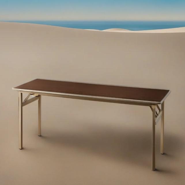 튼튼한 접이식 테이블 전시회 테이블 박람회 테이블 1500x450 월넛