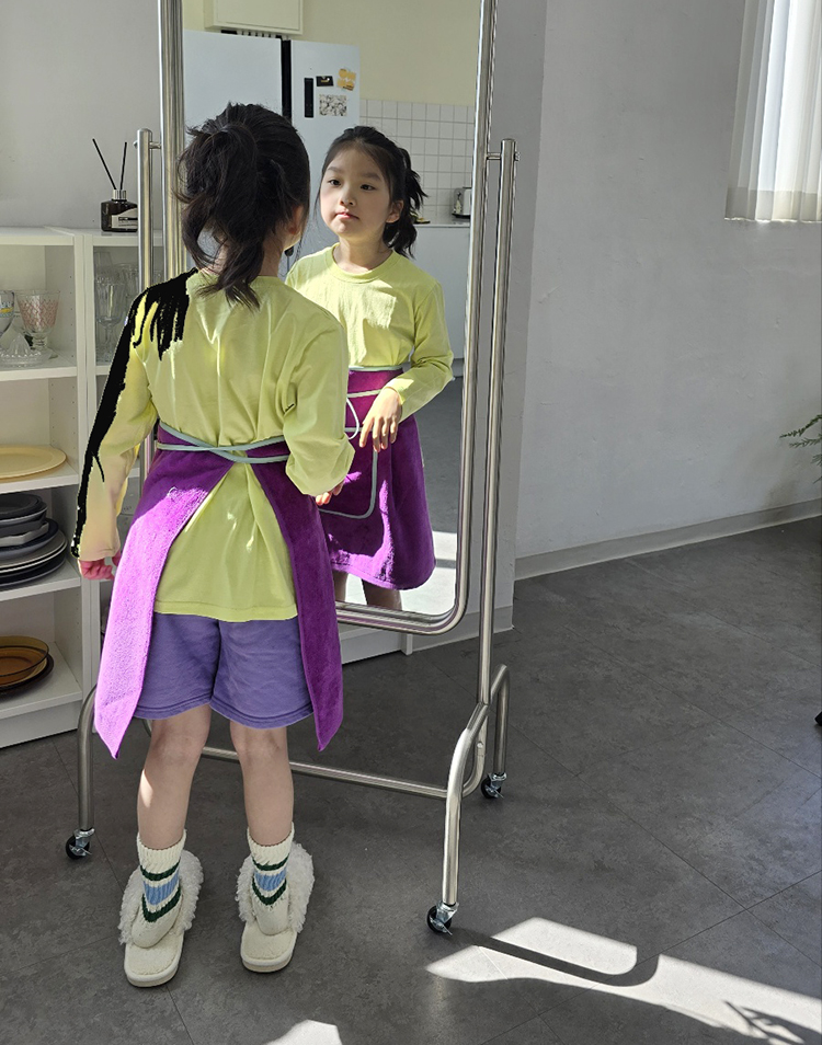 무지 타월 수건 앞치마 에이프런