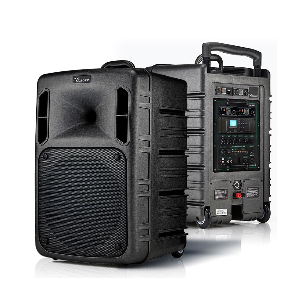 빅보스 PWA-VN1004 충전식앰프 마이크 세트 500W 선거앰프 집회 강의 국산 - 상세 이미지 2