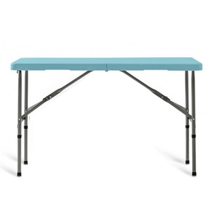 블루 야외용 행사 테이블 연회용 파티용 테이블 야외 행사용 테이블