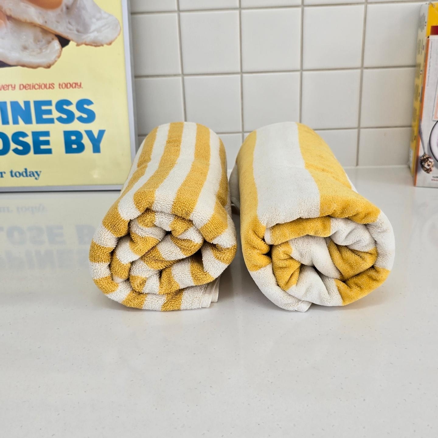 대형 스트라이프 비치타월 바스타월 인테리어 블랭킷