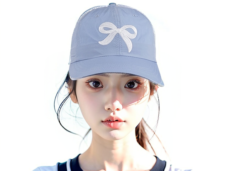 나일론 볼캡 바스락 워터파크 모자 볼캡 여성 여름 방수 캡모자 - 상세 이미지 4