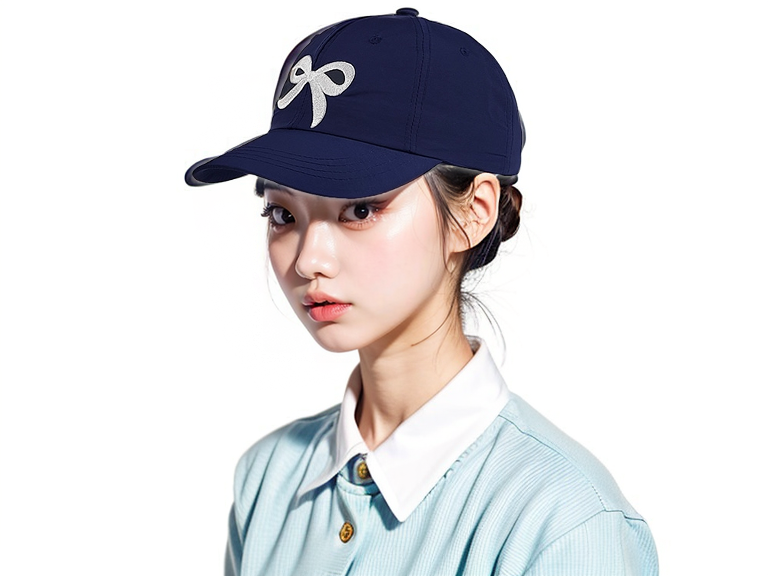 나일론 볼캡 바스락 워터파크 모자 볼캡 여성 여름 방수 캡모자 - 상세 이미지 3