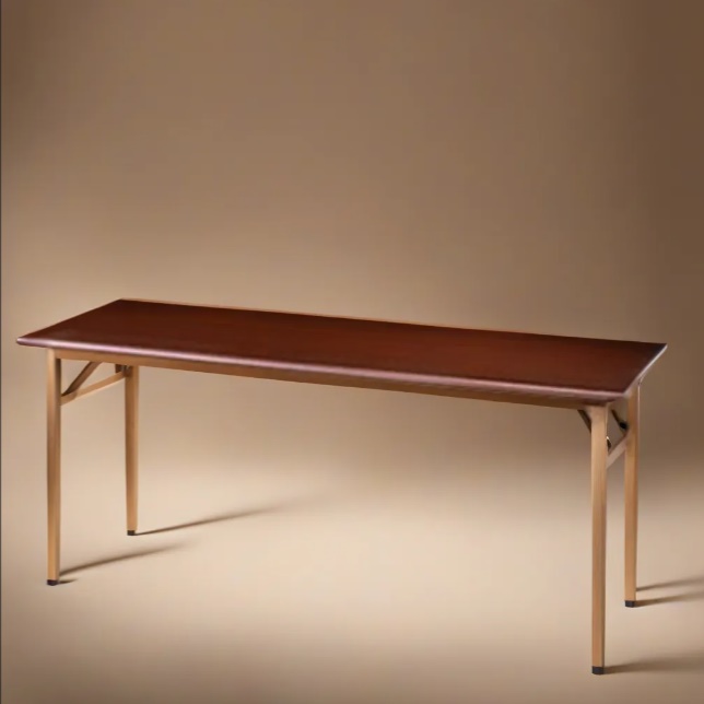 행사용 탁자 1500x600 월넛 행사용 접이식 테이블 행사 테이블