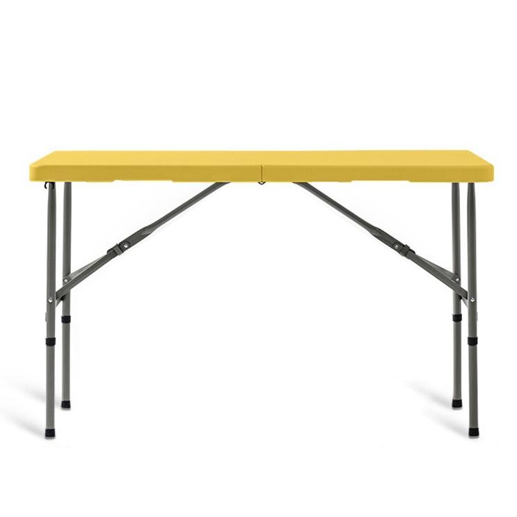 옐로우 야외용 행사 테이블 연회용 파티용 테이블 야외 행사용 테이블