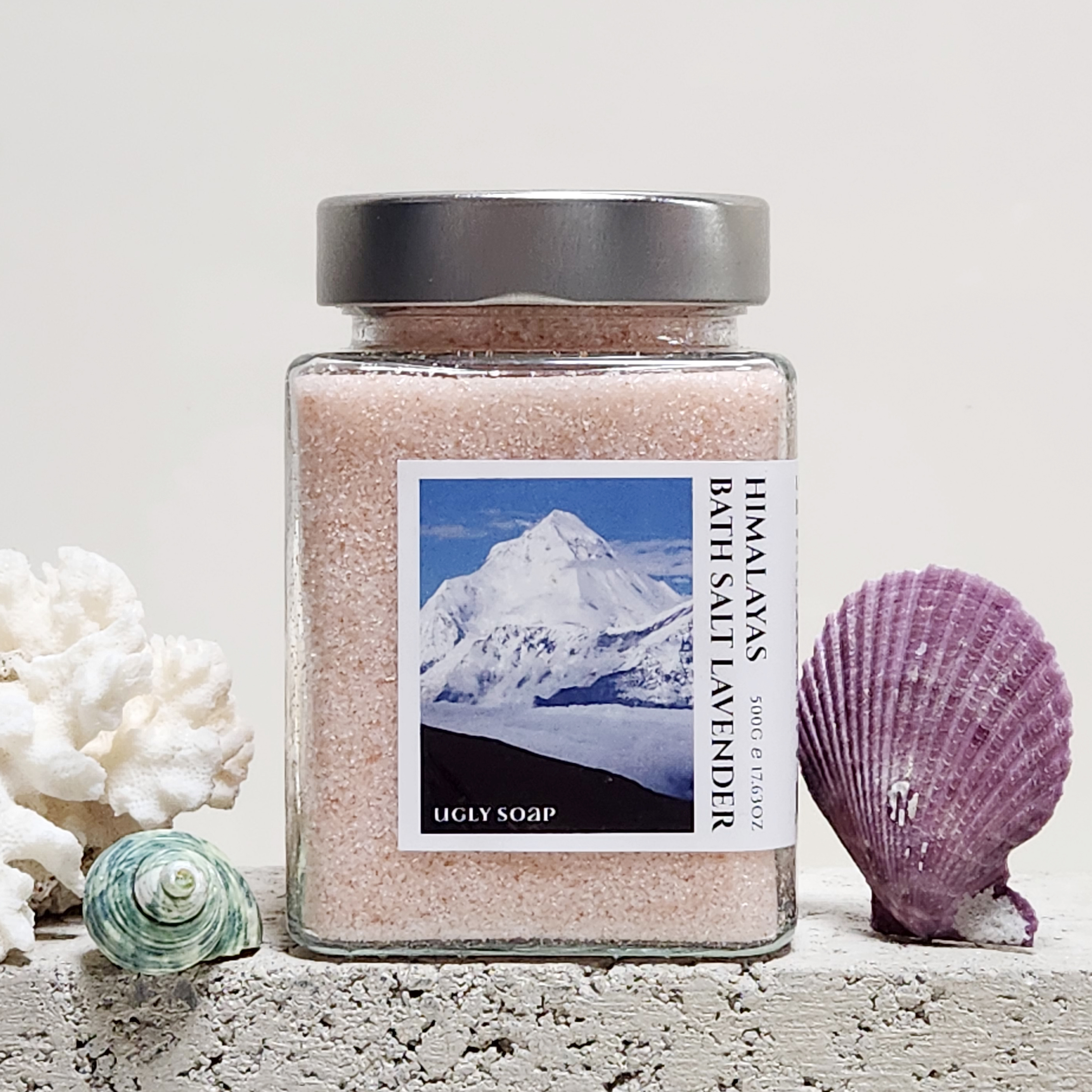 [라벤더향] 피부 장벽 케어 99.9% 히말라야 핑크 소금 500g