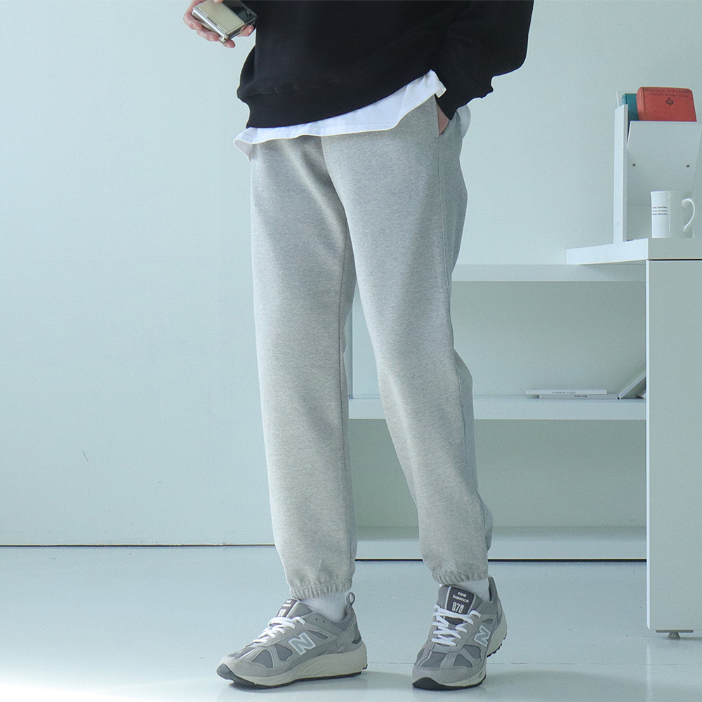 남자 조거팬츠 밴딩 스판 트레이닝 팬츠 남성면바지 - 상품 이미지