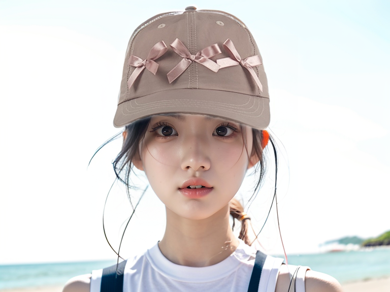 나일론 모자 빈티지 볼캡 워터파크 패션 방수 여자 캡모자 이미지 6