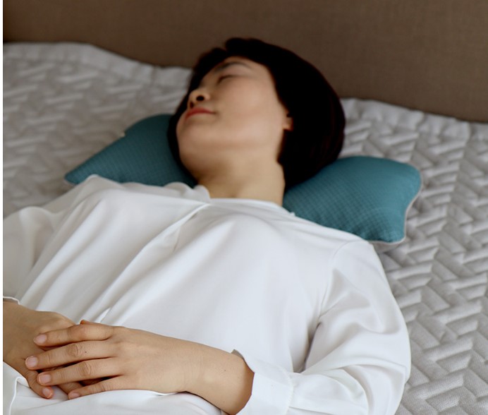 들꽃잠 그래핀 숙면 목 베개 아치형