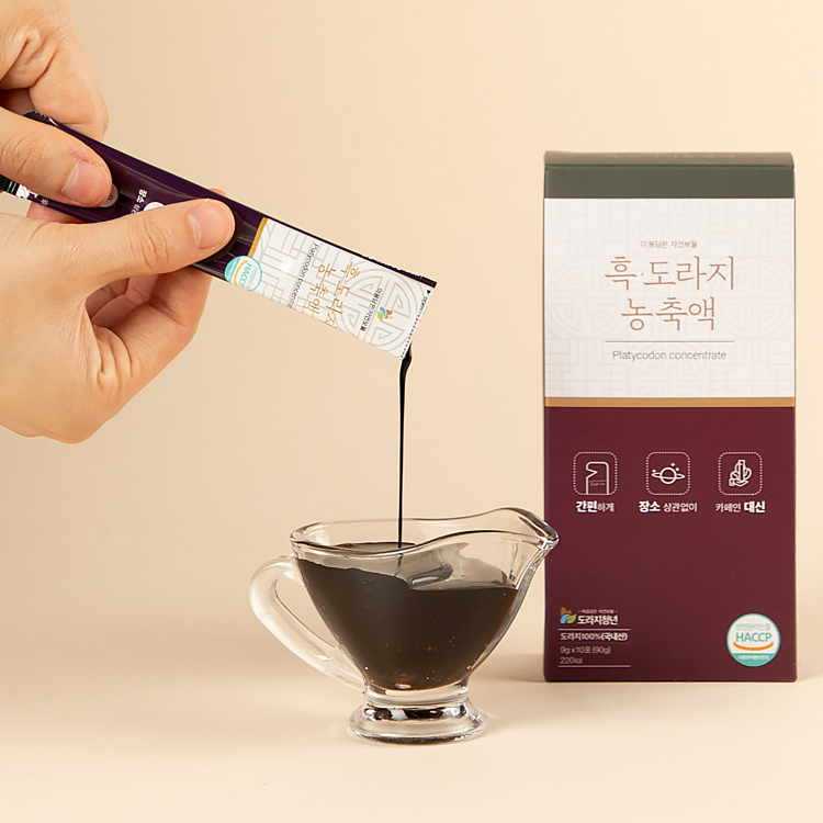 구증구포 국산100% 흑도라지 농축액스틱 270g 이미지 2