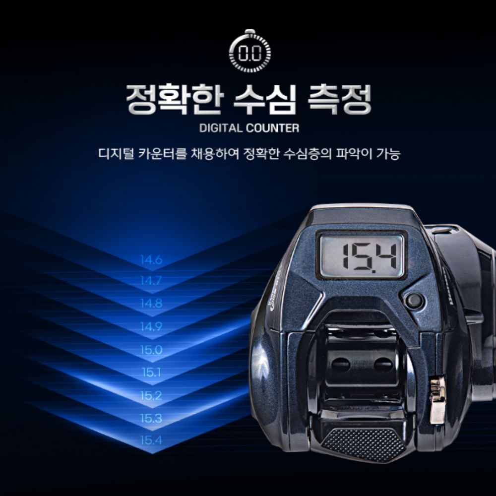 아울렛낚시 바낙스 아키스 SDC 수심측정릴 수심체크 한치 갈치 텐빈 쭈꾸미 보조스풀 구성 이미지 6